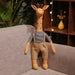 INS Kawaii Animal Baby Bedroom Accompanying Dolls Cute Giraffe Plush Toys for Children Stuffed Alpaca Doll for Kids Comfort Toys