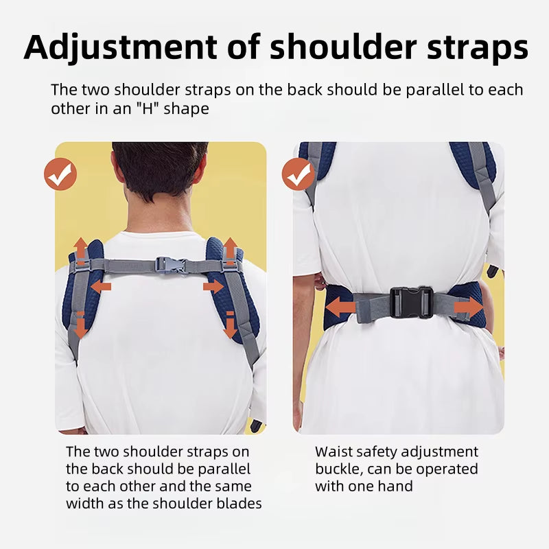 Baby Carrier Backpack Things for Babies Breathable Kangaroo Accessories Belt Sling Stuff Children'S Newborn Infant Ergonomic