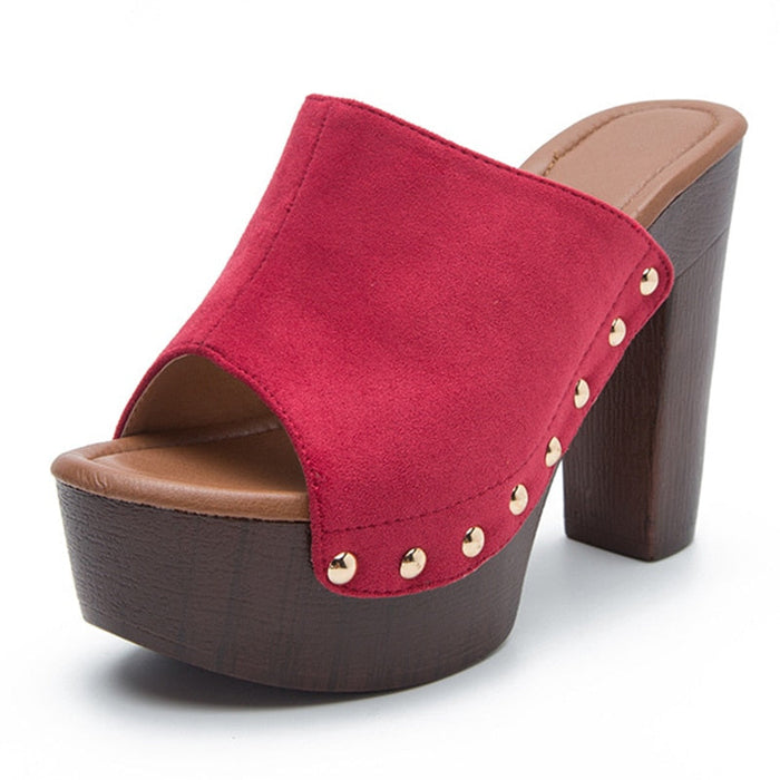 Brand Summer High Heelson Platform Shoes