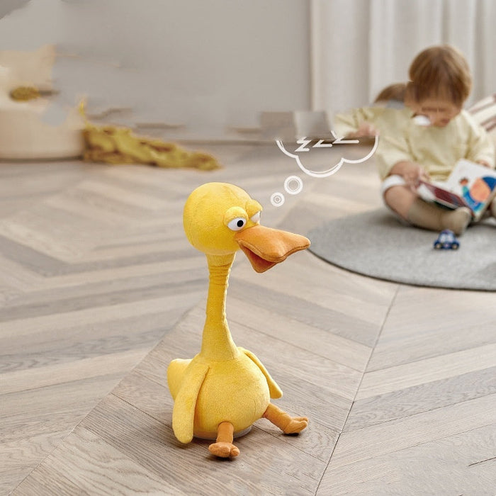 Babycare Repeat Reading Duck Plush Baby Talking Toy Baby Doll Doll Talking Duck Doll