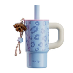 Cute New Portable Car Water Bottle With A Straw