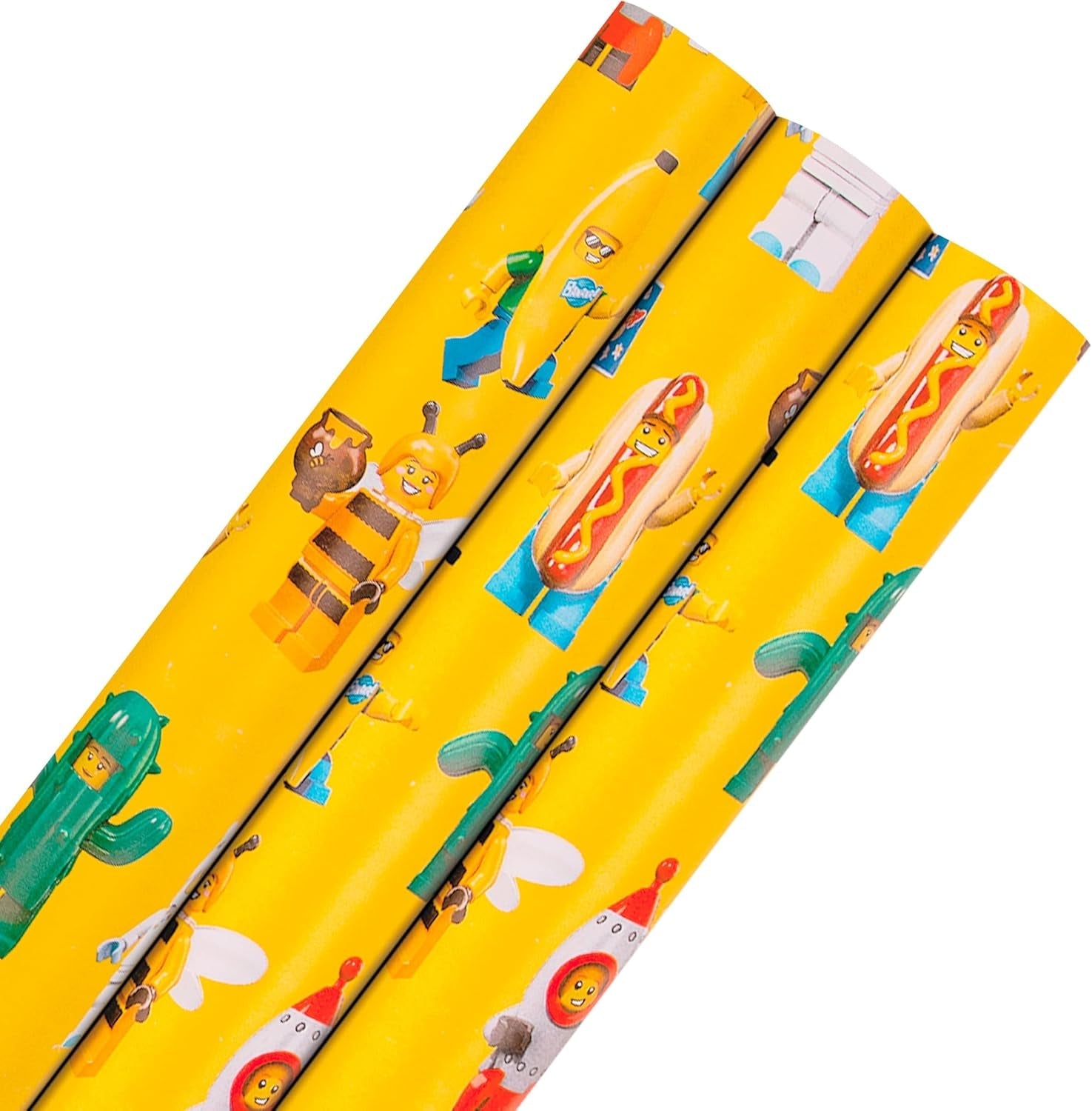 LEGO Wrapping Paper Multipack - 6M - 3X2M Rolls
