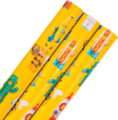 LEGO Wrapping Paper Multipack - 6M - 3X2M Rolls