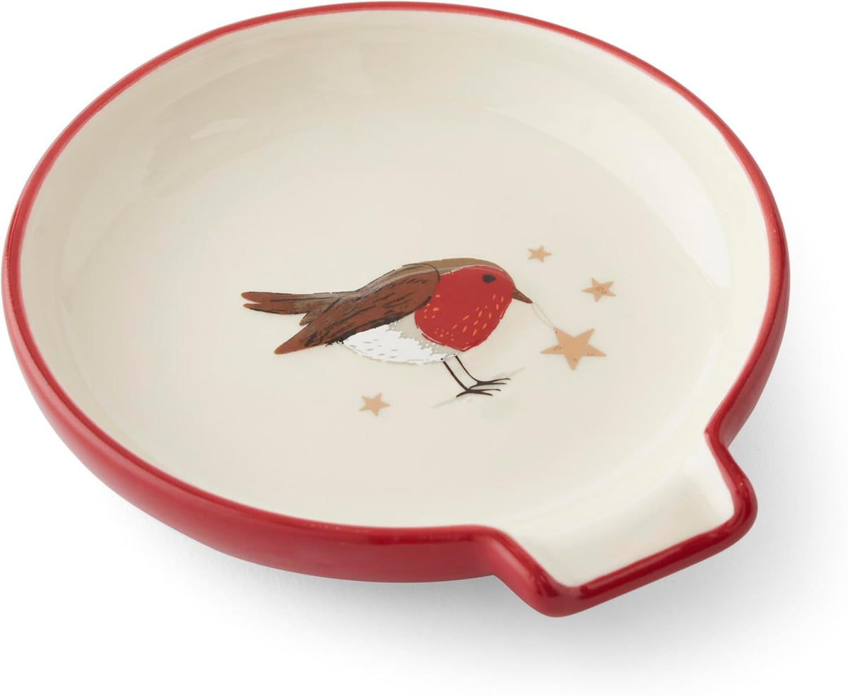 Christmas Robins Retreat Spoon Rest