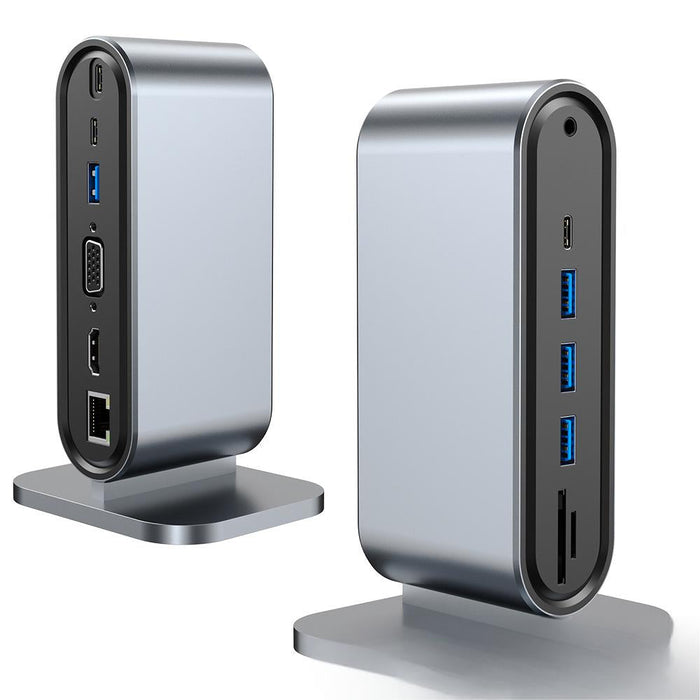 12 in one docking station Typec vertical multi interface suitable for Apple