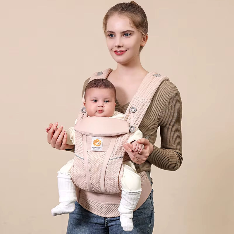 Egobaby Breeze Baby Carrier Multifunction Breathable Infant Carrier Backpack Kid Carriage Toddler Baby Sling Wrap Suspenders 360