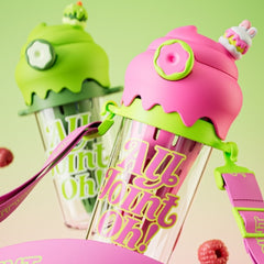 Youjin Ice Cream Cup Large-Capacity Water Bottle For School Portable