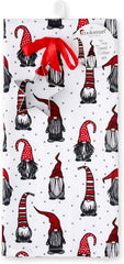 Christmas Gonks Tea Towel and Cookie Cutter Set for Kitchen