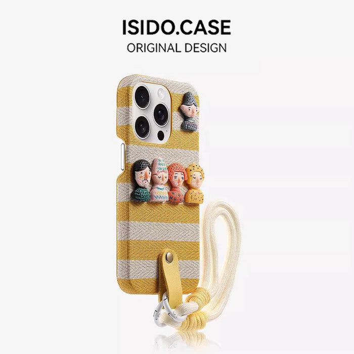 Striped Doll Suitable For Phone Case New Advanced Sense