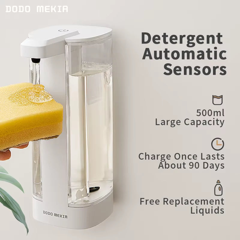 Automatic Dishwashing Machine Sensor Intelligent Hand Washing Machine Kitchen Hand Sanitizer Soap Dispenser