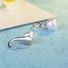 Pearl Earrings for Women,925 Sterling Silver Hook Earrings