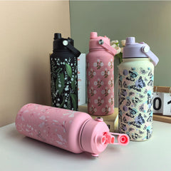 New Large-capacity Thickened 304 Stainless Steel Water Bottle For Home Use
