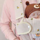 Anti-bite Towel Two Dogs Sucking Belt Baby Waist Stool Chest Pure Cotton Yarn Saliva Towel