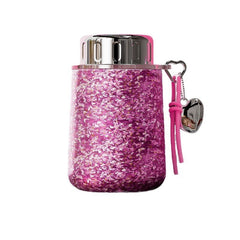 Portable Hammered-Texture 99 Pure Titanium Insulated Water Bottle