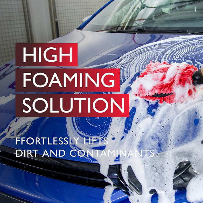 Foaming Car Wash, 1 Litre - High Foaming Car Shampoo for All Bodyworks - Ph Neutral, up to 50 Washes and Wax Safe Formula for Cleaning Car Exterior - Concentrated Car Wash Soap