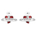 Saturn Planet Stud Earrings for Women Girl Heart Earrings