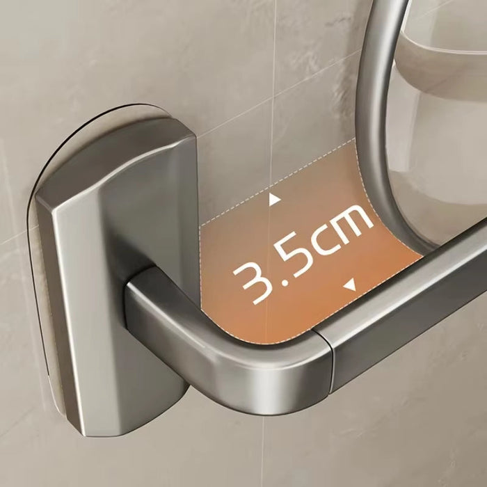 Wall Mounted Hooks Rack Kitchen Organizer Utensils Knife Holder Cutting Board Spoon Lid Storage Bathroom Towel Robe Coat Hangers