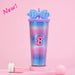 Stainless Steel Double Layer Thermos Cups 710Ml Lid Rhinestone Women Glitter Cup Water Bottle Gift Reusable Straw Cup With