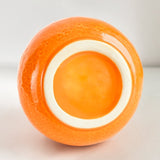 Orange Ceramic Small Vase Ornaments Living Room Flower Arrangement Hydroponic Plant Flowers Green Radish