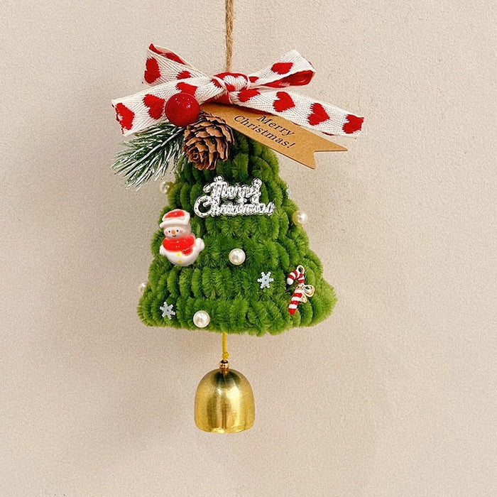 Christmas Car Room Door Entrance Bell Decoration