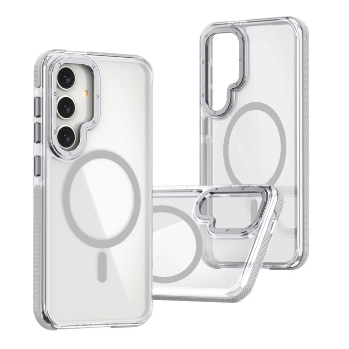 Original Magsafe Case for  Galaxy S24 S23 S22 Ultra plus FE A14 A15 A34 A54 A24 A55 Magnetic Wireless Charge Clear Cover