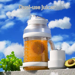 High-Capacity Multi-Functional Portable Fitness Blender With A Wide-Bottom Design
