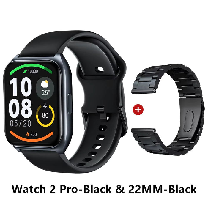 Solar Lite Smart Watch 1.38" Display Bluetooth 5.3 100+ Watch Faces Spo2 Heart Rate Monitor 20 Days Endurance Smartwatch