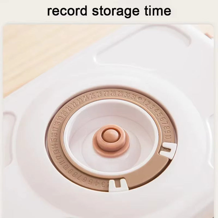 Vacuum Sealed Canister Household Fresh-Keeping Box Refrigerator Food Storage Containers Drainable Kitchen Organizers Fruit Tank