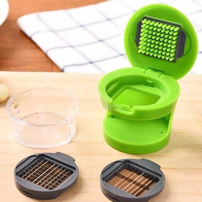 Stainless Steel Eco-Friendly Garlic Press