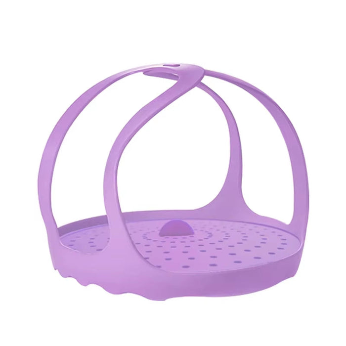 JOIE Silicone Sling Lifter Kitchen Accessories Insulated Pad Food Grade Bakeware Sling Lifter Steamer Egg Drain Rack 6Qt /8Qt