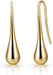 Gold Plated Teardrop Earrings
