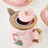 Northern European Ceramic Teapot Cup Set