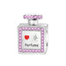 925 Sterling Silver Pink Crown Perfume Pendant Beads Fit Diy Bracelet Necklace Making Gift of High Quality Jewelry