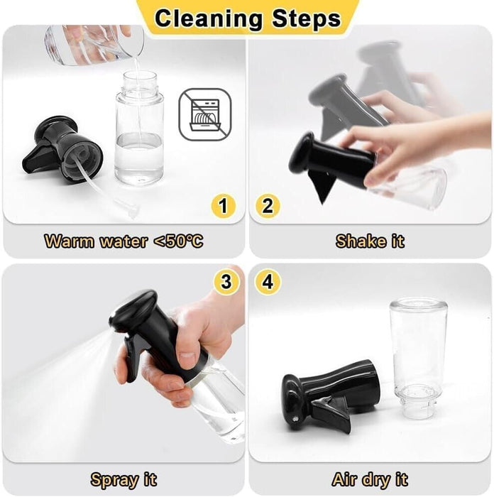 Olive Oil Spray Bottle 200Ml Cooking Mister Sprayer BBQ Air Fryer Kitchen Tool