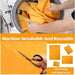 8PCS Absorbent Cleaning Multi-Purpose Cleaning Chamois Towel Cloth for Kitchen
