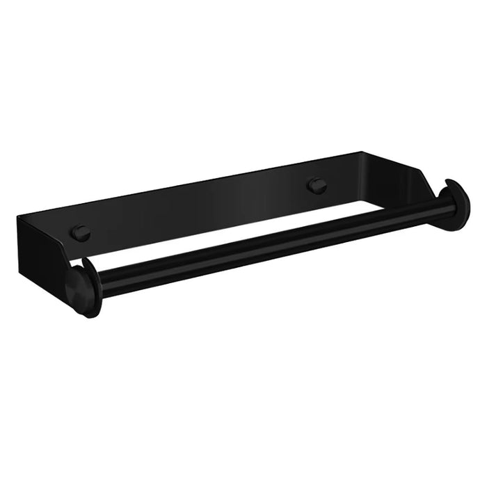 Stainless Steel Paper Towel Holder Punch-Free Towel Rack Wall Mounted Roll Paper Stand for Bathroom Kitchen Wipes Hanging