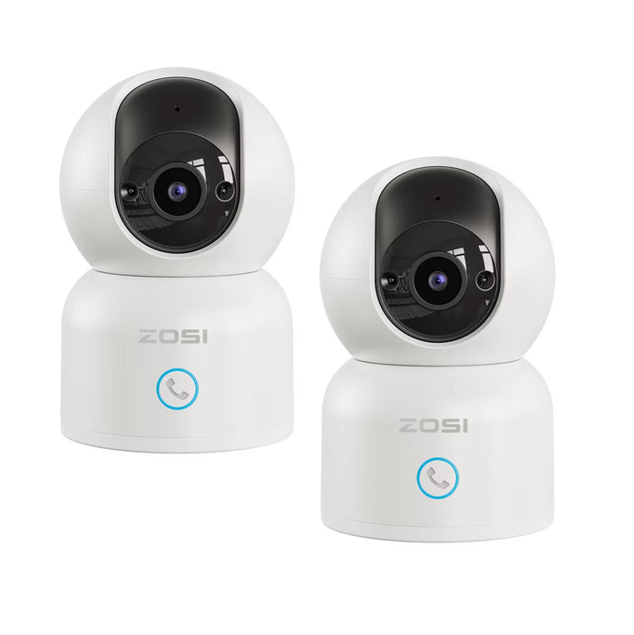 Indoor Pan/Tilt Smart Security Camera C518 2K 360 Degree Baby Pet Monitor 2.4G/5G Dual-Band Wifi Home Cam with Phone APP