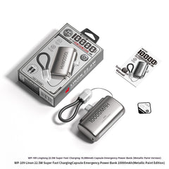 Mobile Phone Fast-charging Power Bank With Built-in Cable