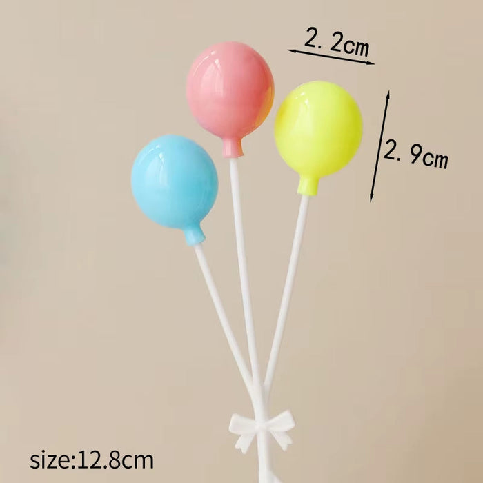 Ins Style Colorful Happy Birthday Letter Soft Gum Cake Decoration Candy Color Cake Topper Children'S Party Supplies Gifts