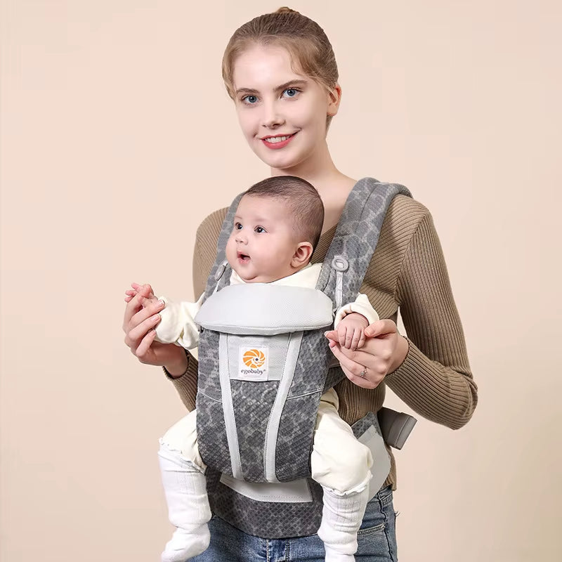 Egobaby Breeze Baby Carrier Multifunction Breathable Infant Carrier Backpack Kid Carriage Toddler Baby Sling Wrap Suspenders 360