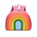 Rainbow Semi-Circular Children'S Waterproof Backpack Kindergarten Bag 3-5 Years Old Boys and Girls Cute Rucksack Kids Accessory