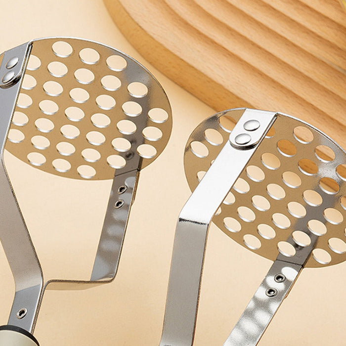 Potatoe Kitchen Press Crusher Tool Fruit Stainless Steel Potato Masher Vegetable