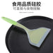 Transparent Two-Color Silicone Wide Mouth Frying Spatula Translucent Jade Cooking Spatula Kitchen Utensils Silicone Spatula