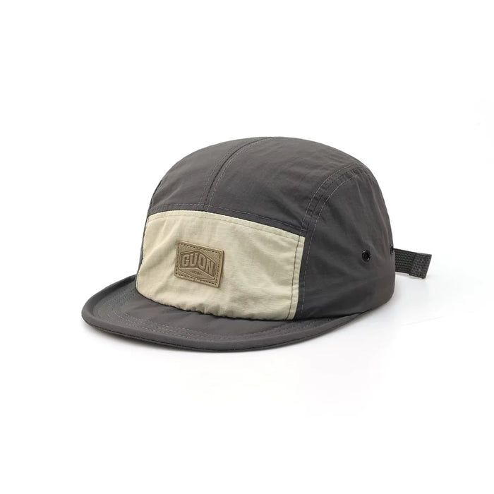 Short Brim Retro Five-Piece Hat Men'S Color Matching Outdoor Cap Women'S Quick-Drying Hat Summer Baseball Cap