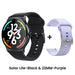 Solar Lite Smart Watch 1.38" Display Bluetooth 5.3 100+ Watch Faces Spo2 Heart Rate Monitor 20 Days Endurance Smartwatch