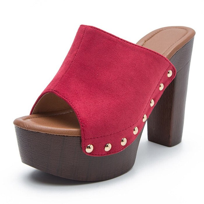 Brand Summer High Heelson Platform Shoes