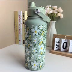 New Large-capacity Thickened 304 Stainless Steel Water Bottle For Home Use