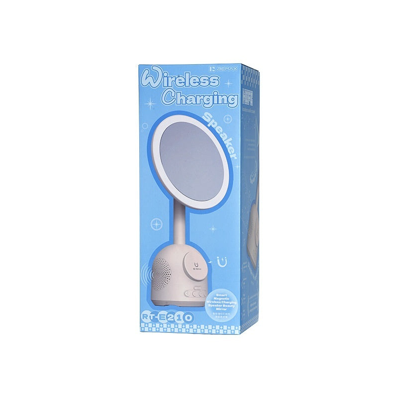 Smart Magnetic Wireless Charging Speaker Makeup Mirror
