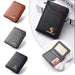 Car Emblem Soft Wallet Leather Mini Credit Card Purse Portable Small Wallet for  911 Cayenne 918 Pajun 718 Panamera Macan