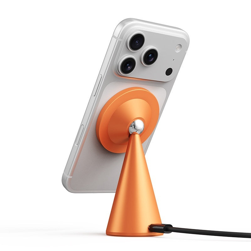 Wireless Charging Magnetic Holder Aluminum Alloy Fast Charging